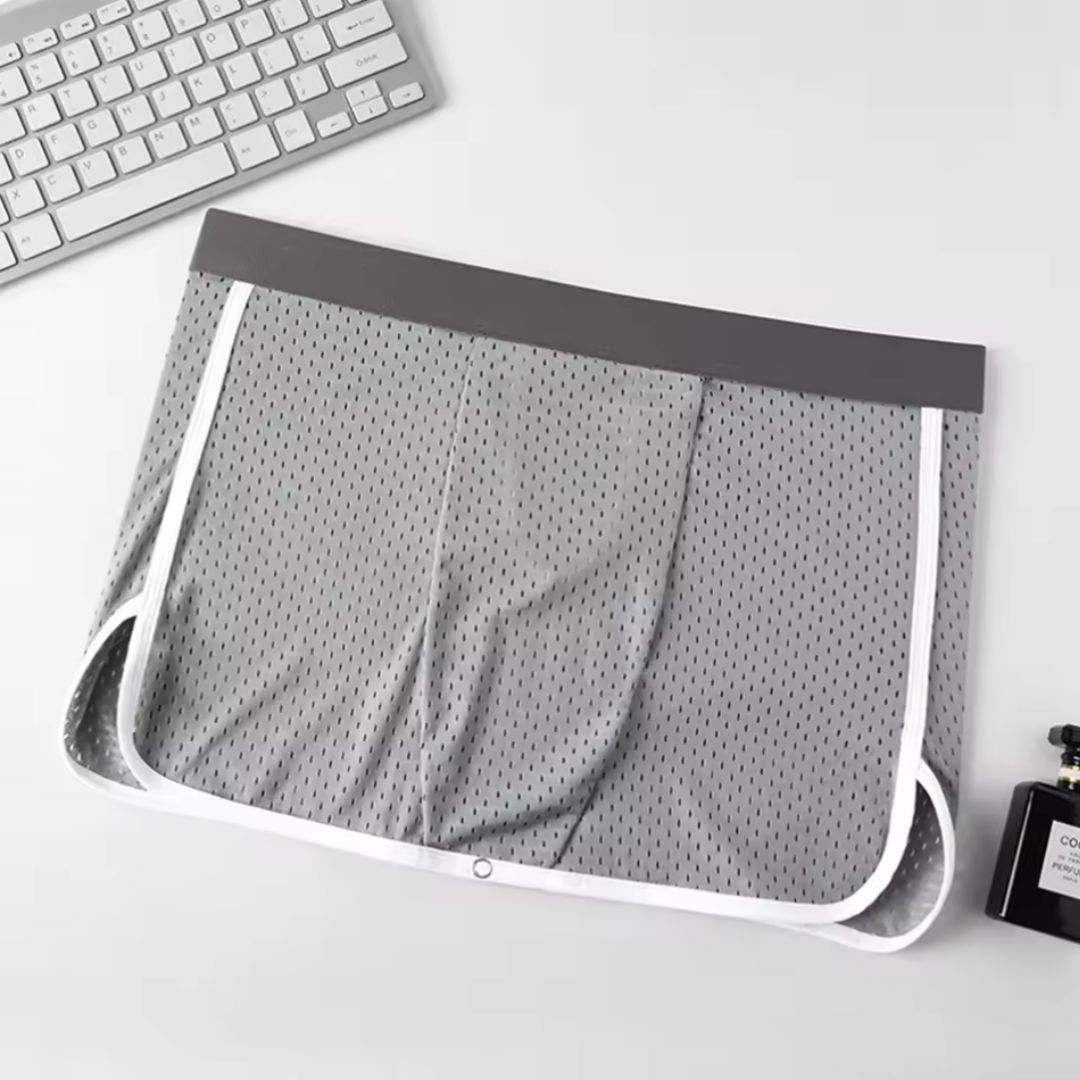 Hardeyy Open-Leg Mesh Boxers