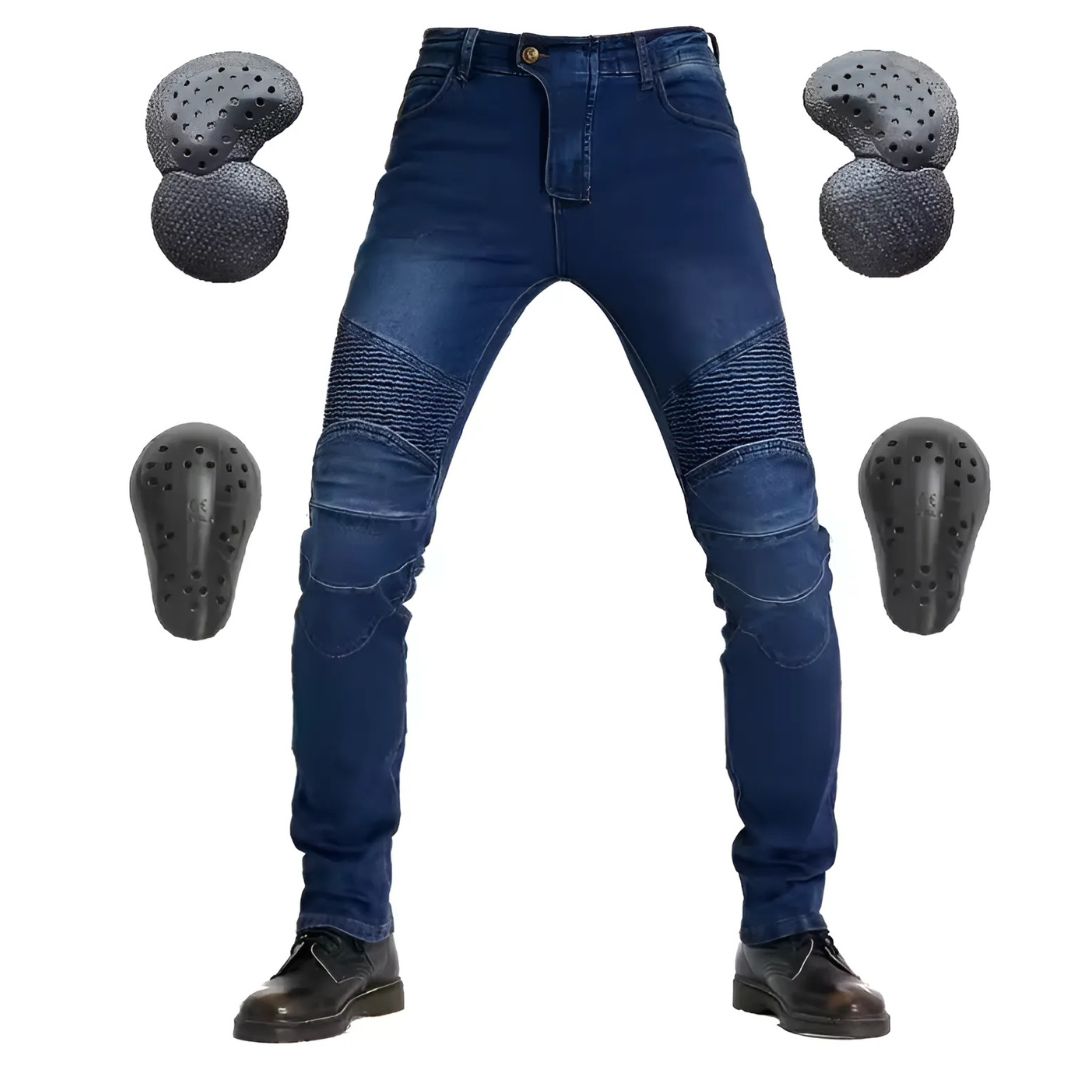 Construction Jeans with Integrated Knee Pads