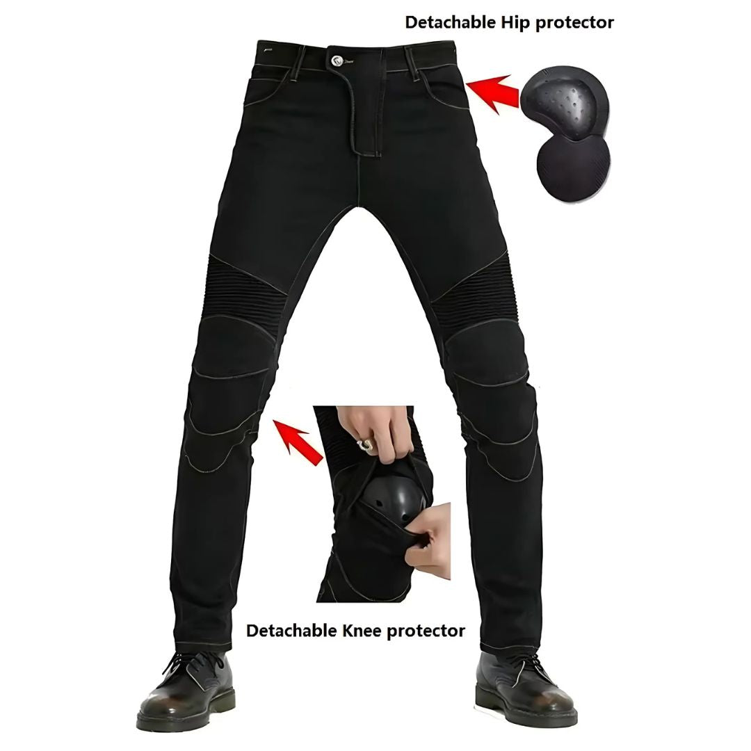 Construction Jeans with Integrated Knee Pads