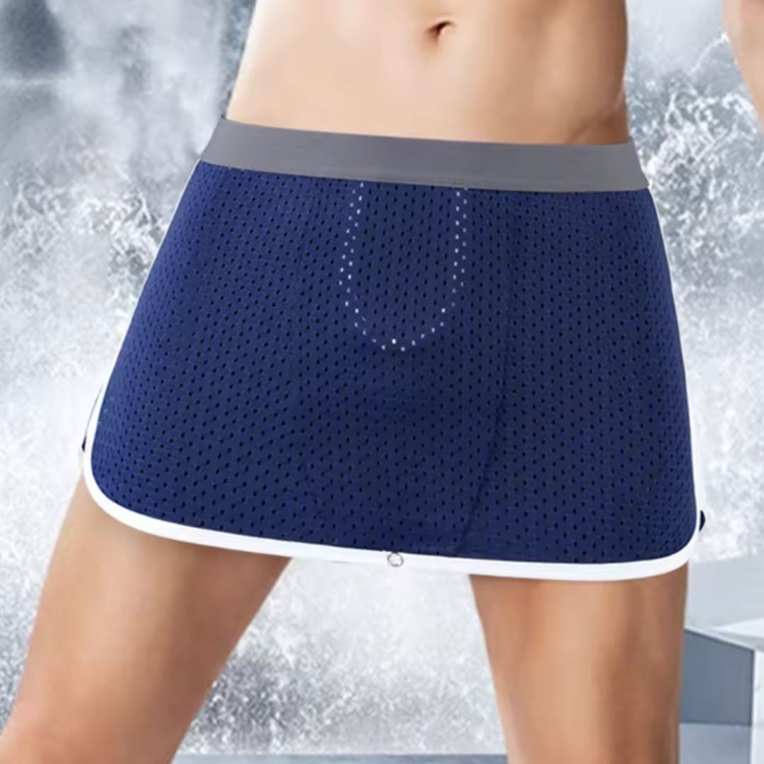 Hardeyy Open-Leg Mesh Boxers