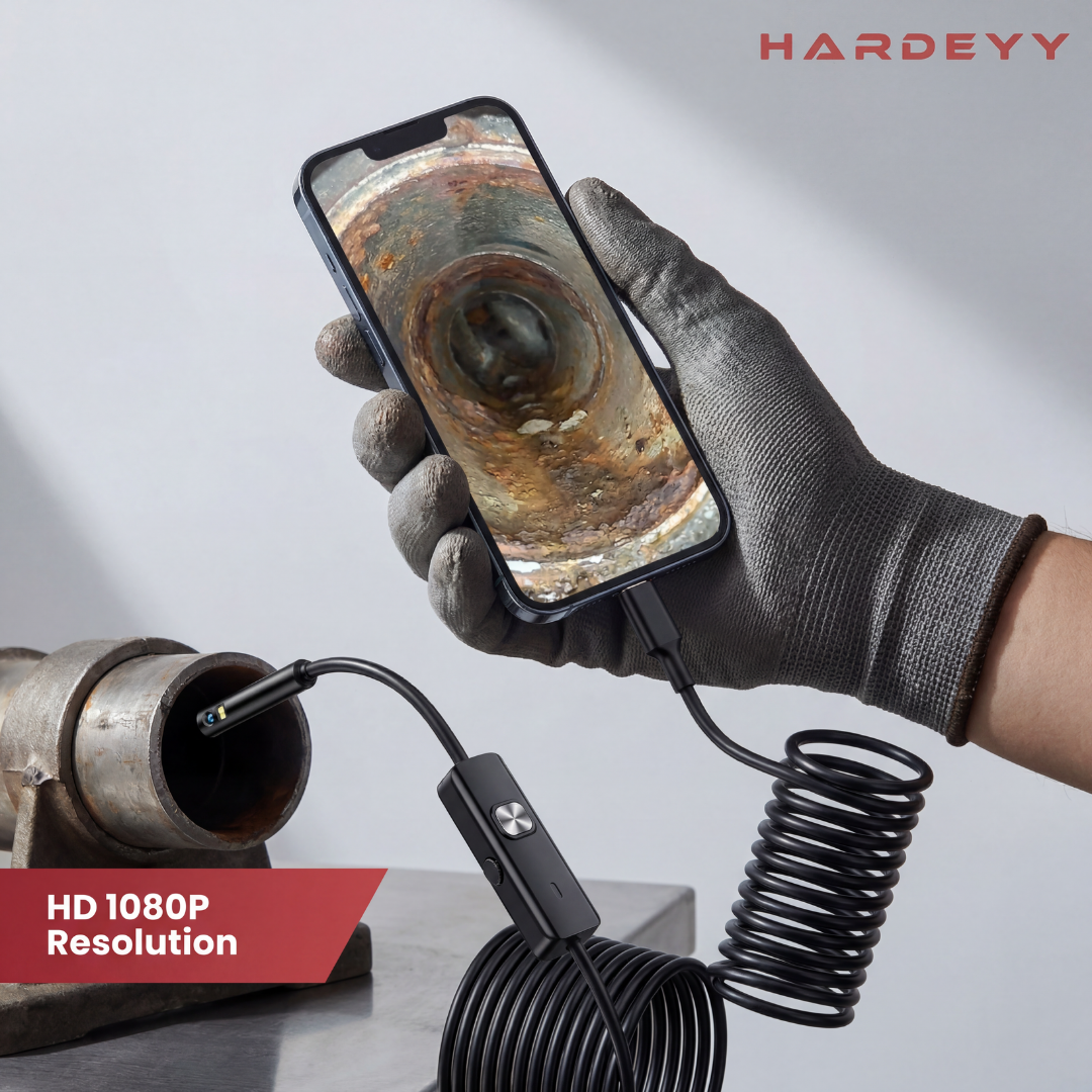 Hardeyy AI Endoscope Inspection Camera