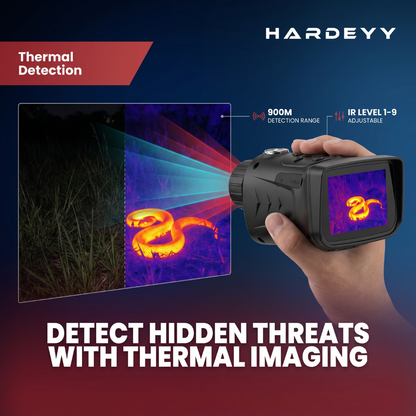 Hardeyy AI Reptile Detection Thermal Scope