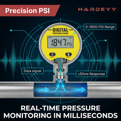 Hardeyy Smart PressureFlow Meter