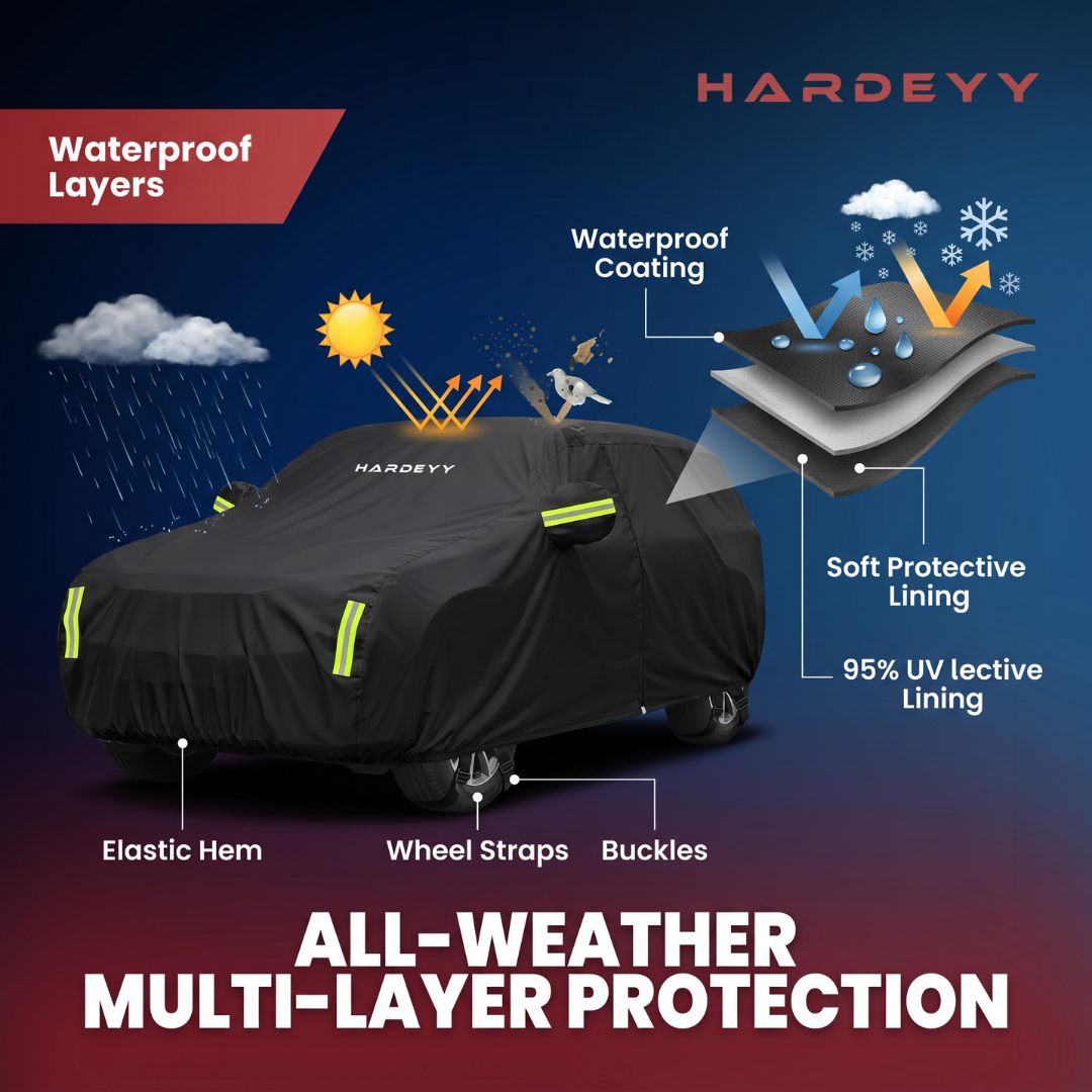 Hardeyy Extra Waterproof Durable Car Cover