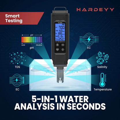 Hardeyy Smart Water Quality Tester