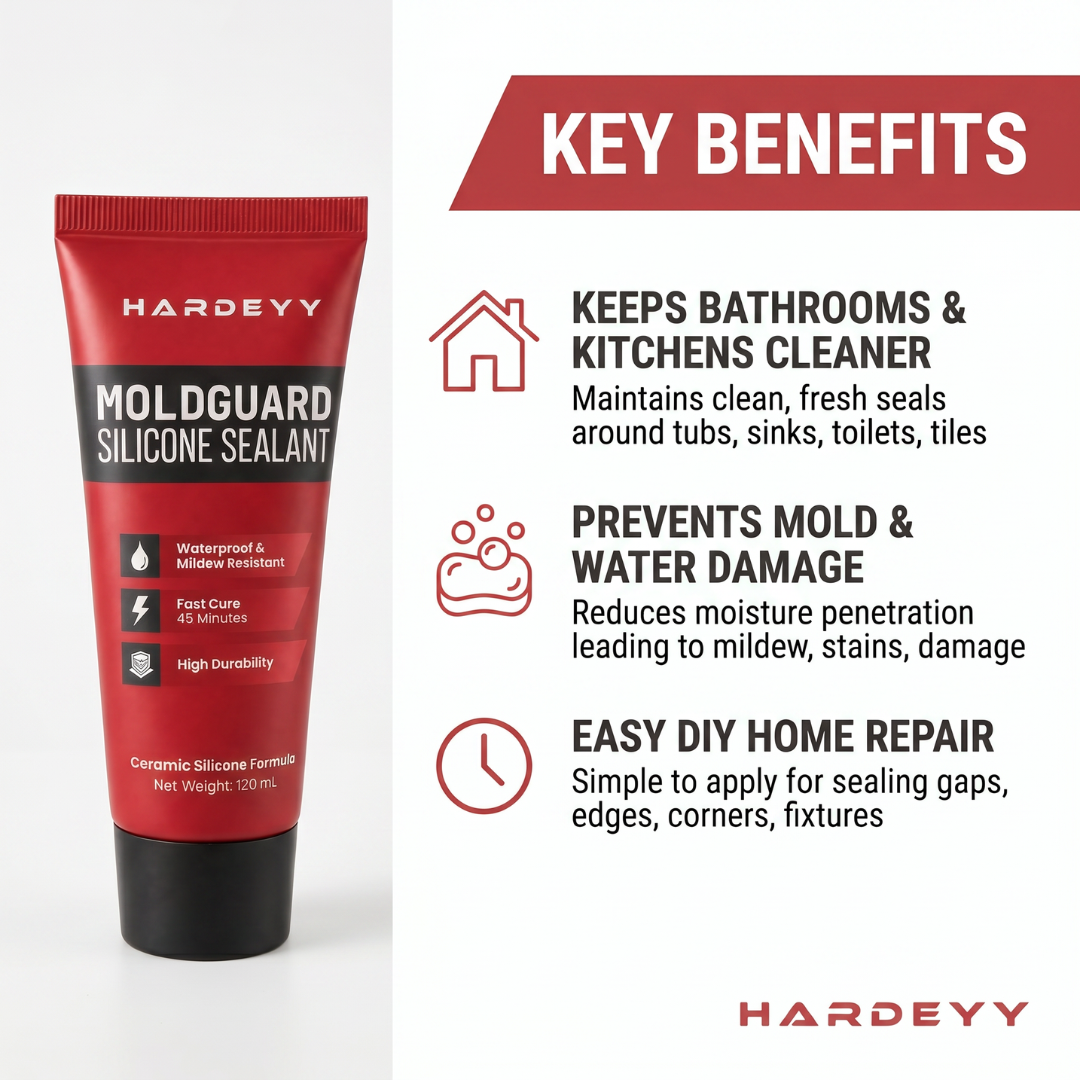 Hardeyy MoldGuard Silicone Sealant
