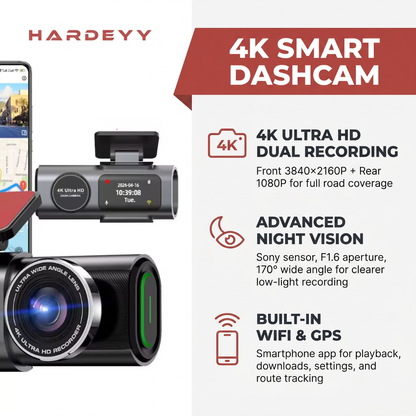 Hardeyy AI Dashcam