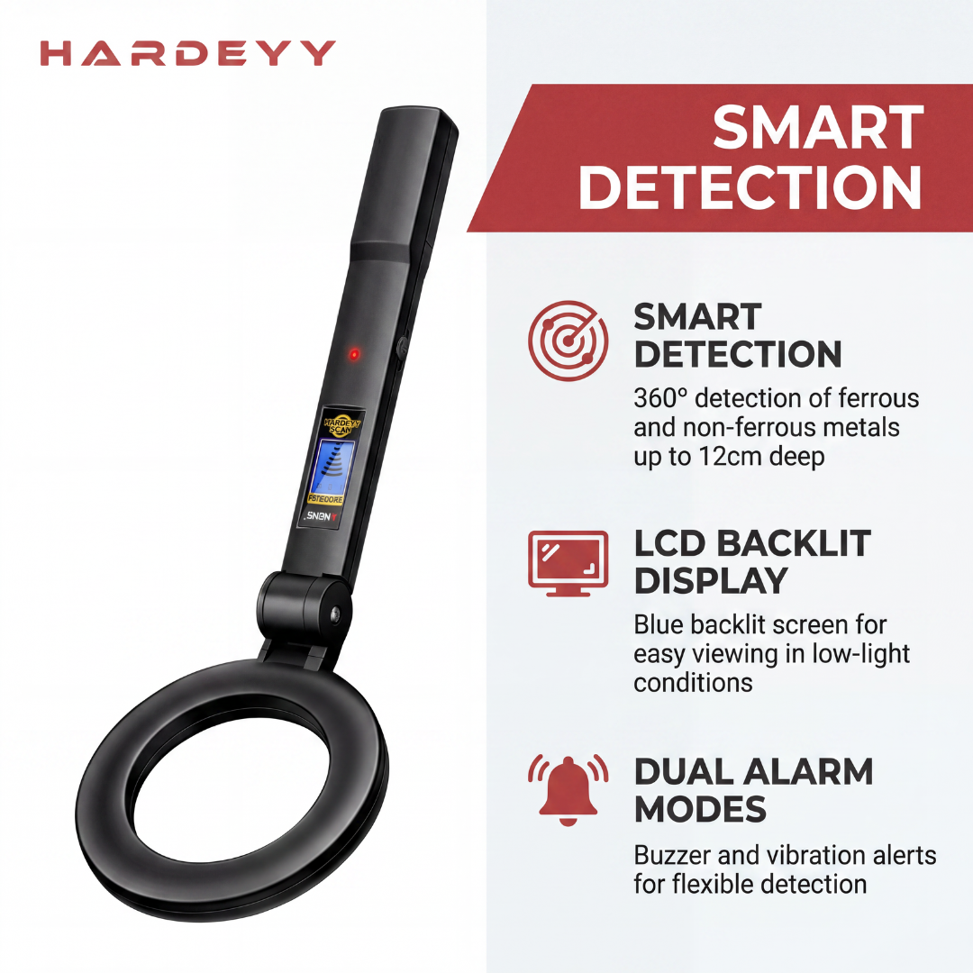Hardeyy AI Metal Detector