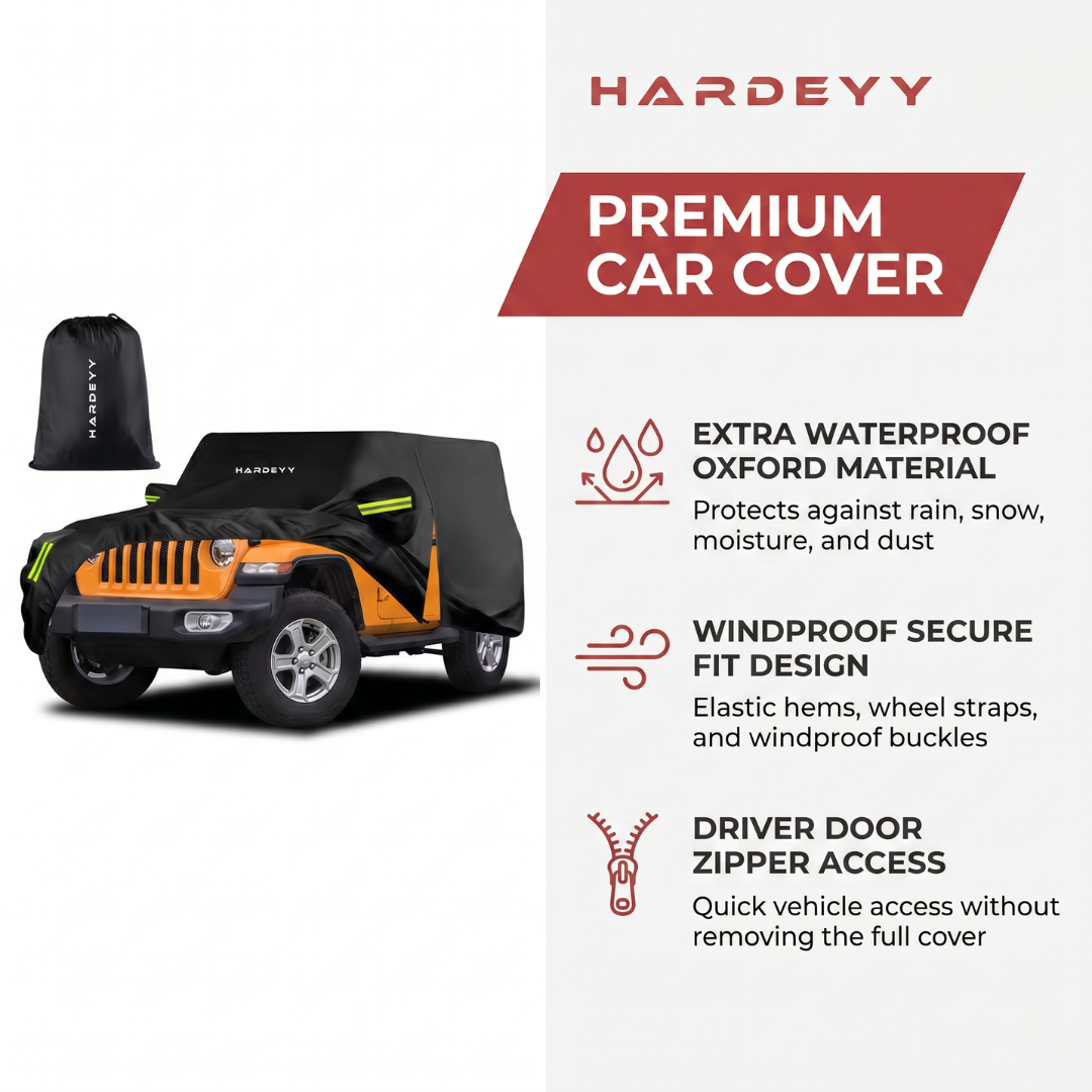 Hardeyy Extra Waterproof Durable Car Cover