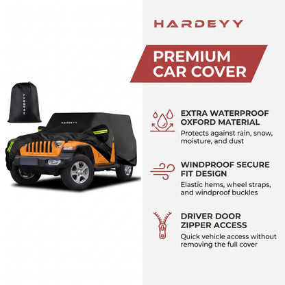 Hardeyy Extra Waterproof Durable Car Cover