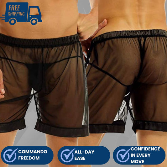 Hardeyy Bareskin Raw Commando Shorts