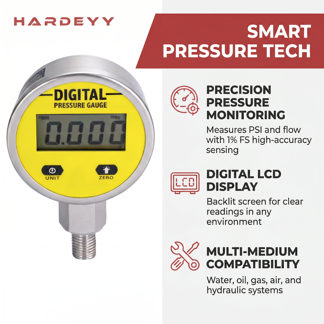 Hardeyy Smart PressureFlow Meter