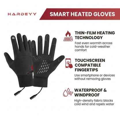 Hardeyy Thin-Film Heated Work Gloves Flexible