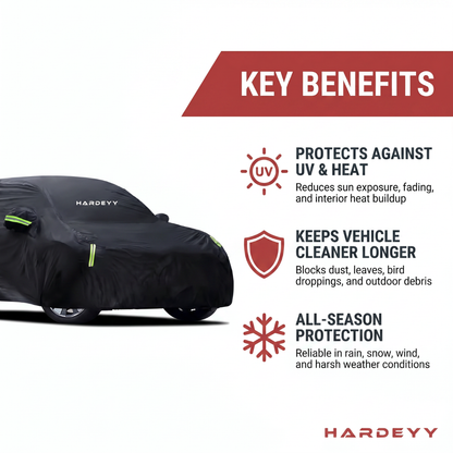 Hardeyy Extra Waterproof Durable Car Cover