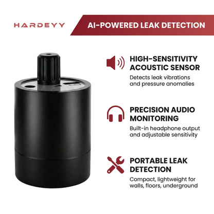 Hardeyy AI Pipe Acoustic Leak Detector