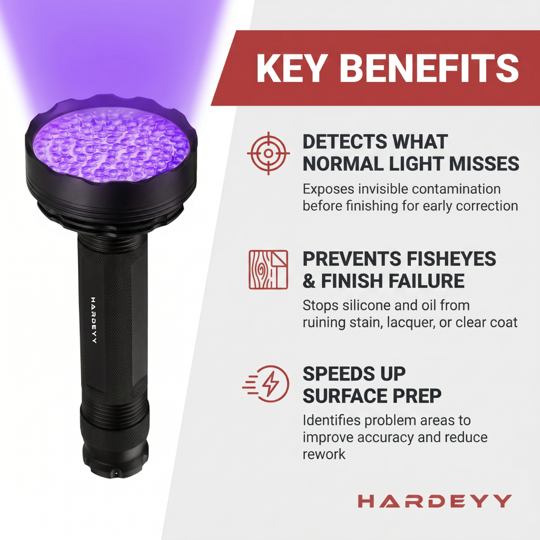 Hardeyy SurfaceScan UV Silicone and Oil Contamination Detector