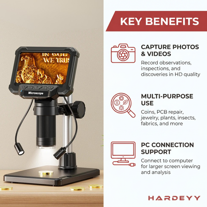 Hardeyy AI Digital Microscope