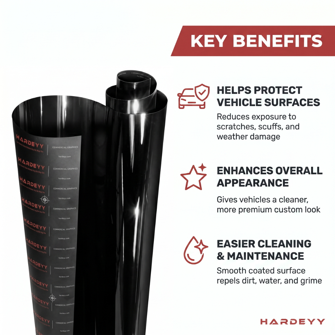 Hardeyy Anti Scratch Extra Adhesive Vinyl Car Wrap Film