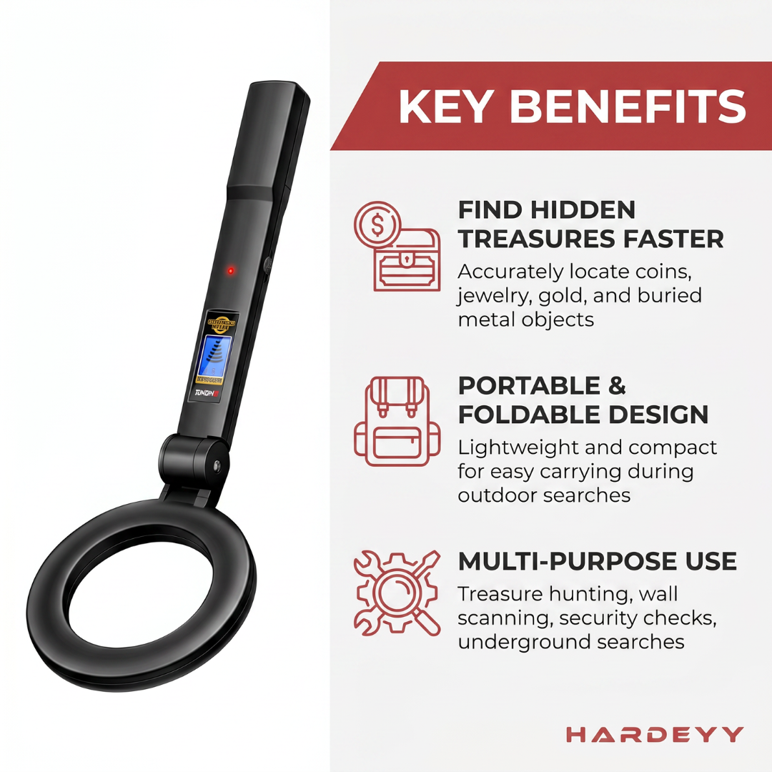 Hardeyy AI Metal Detector