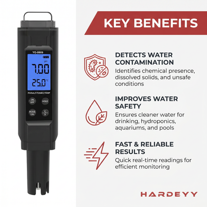Hardeyy Smart Water Quality Tester