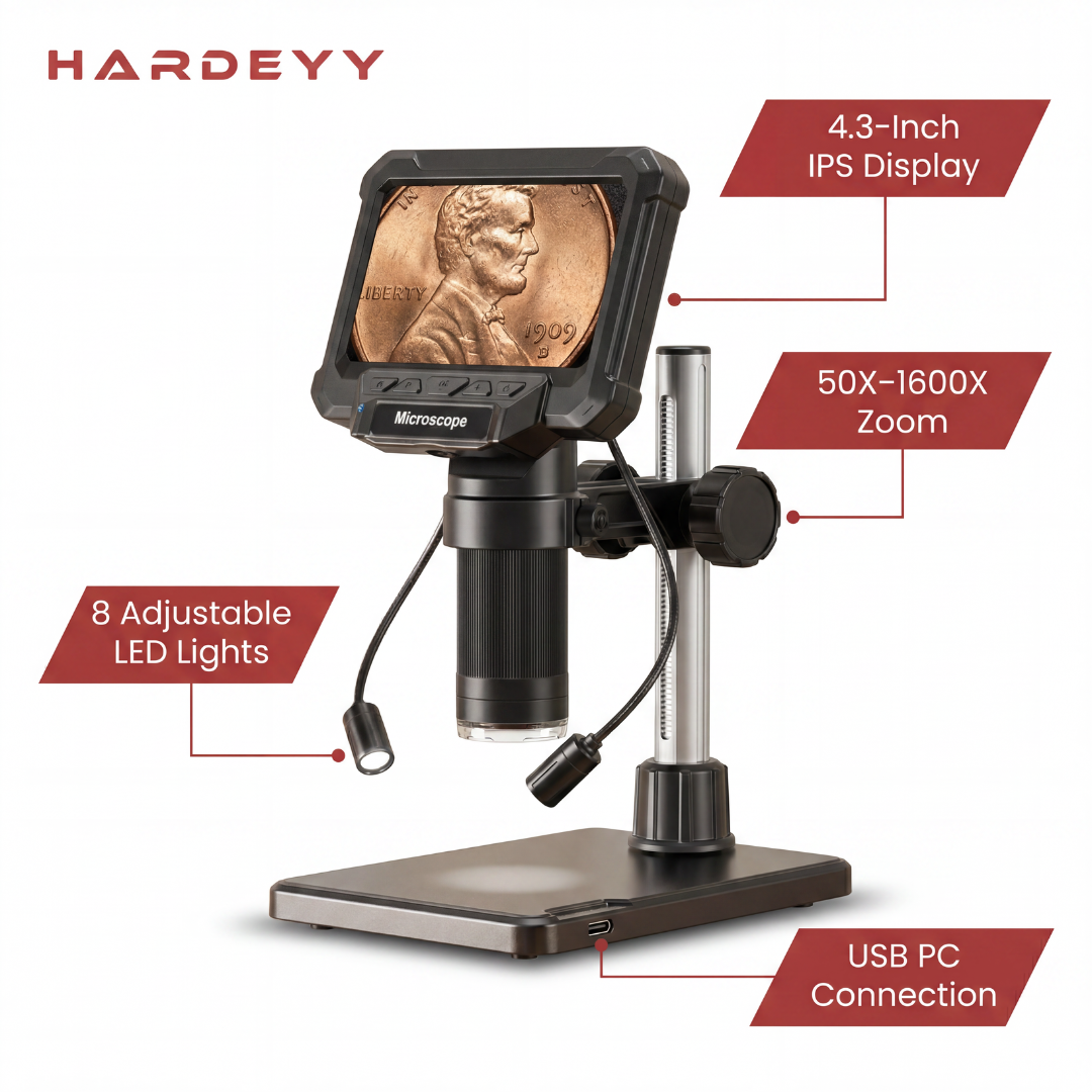 Hardeyy AI Digital Microscope
