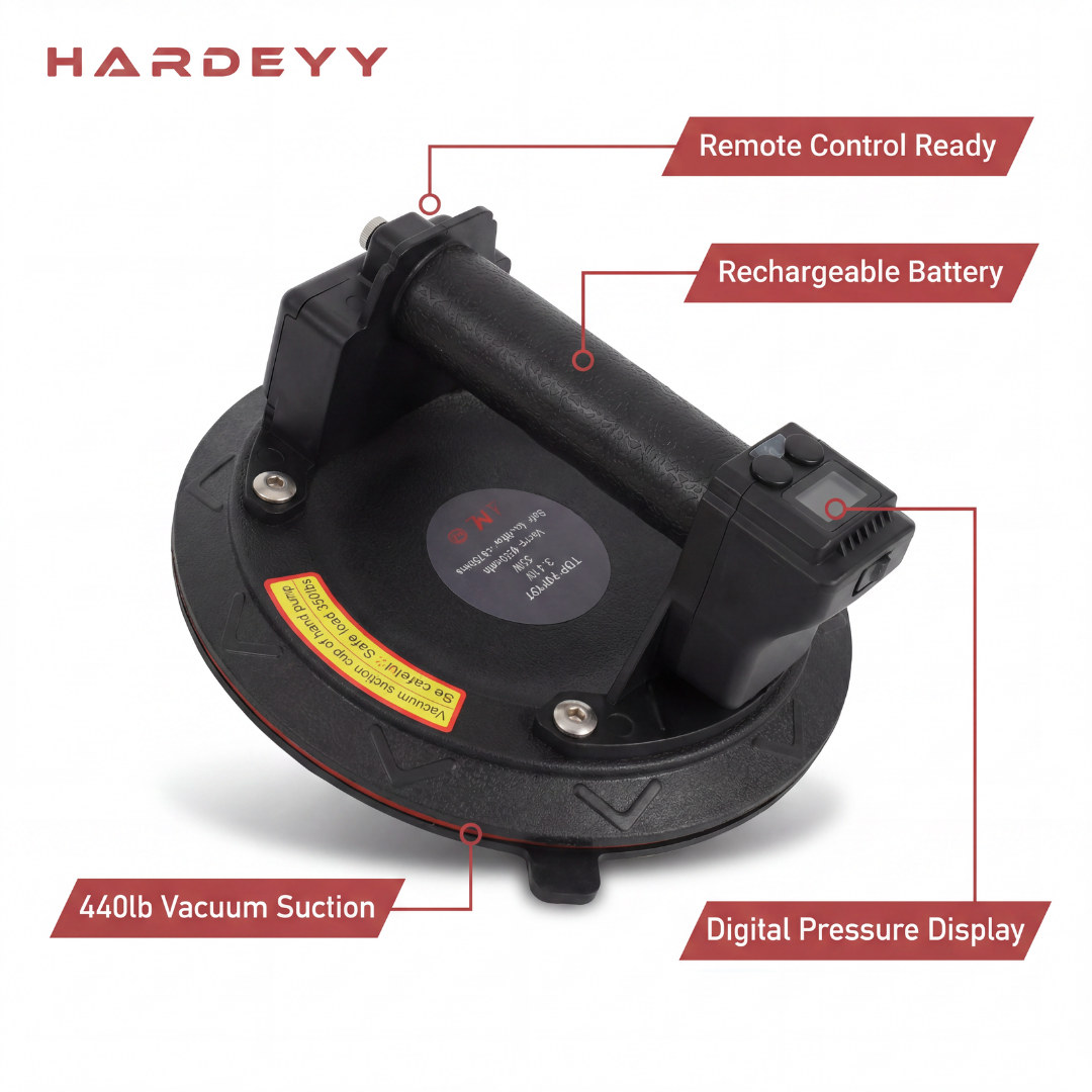 Hardeyy GripMate Heavy-Duty Glass Suction Lifter