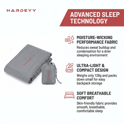 Hardeyy Active Moisture-Wicking Bivy Liner