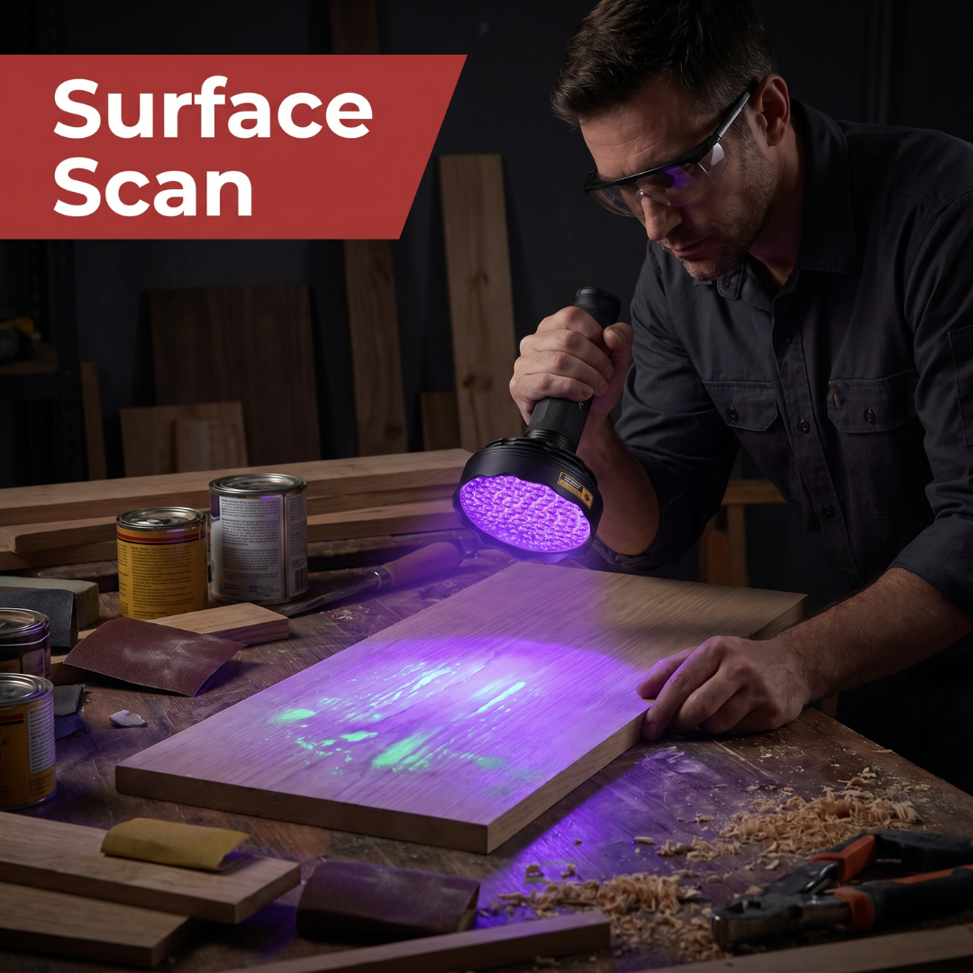 Hardeyy SurfaceScan UV Silicone and Oil Contamination Detector