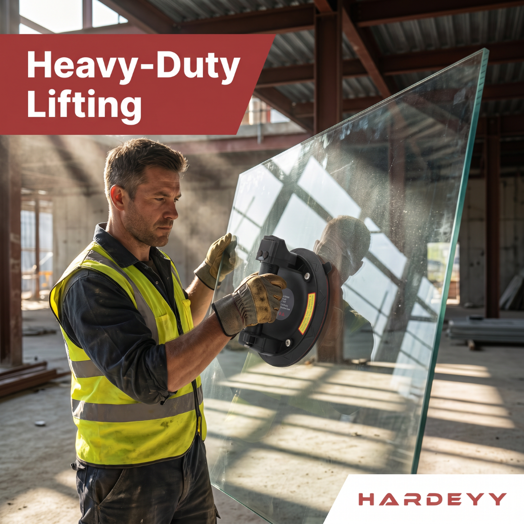Hardeyy GripMate Heavy-Duty Glass Suction Lifter