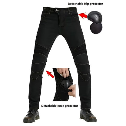 Construction Jeans with Integrated Knee Pads