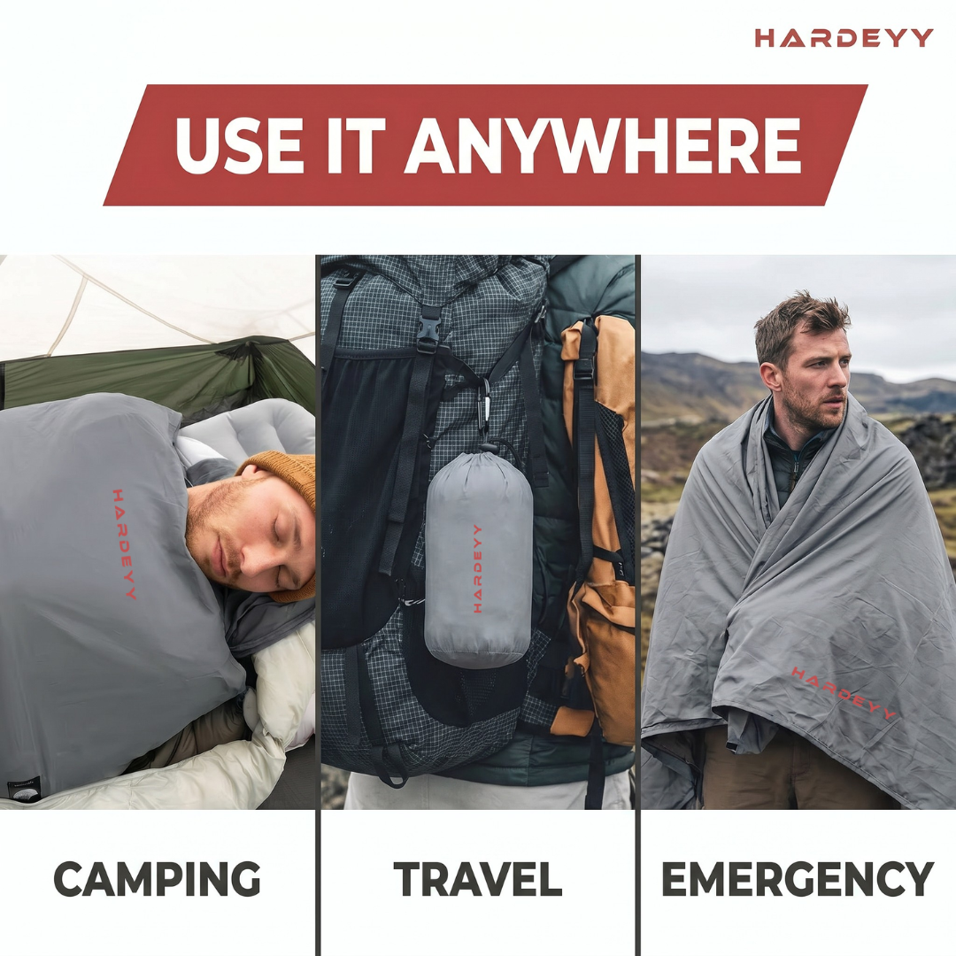 Hardeyy Active Moisture-Wicking Bivy Liner