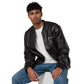 Veste Bomber en cuir Hardeyy™ Pour Hommes